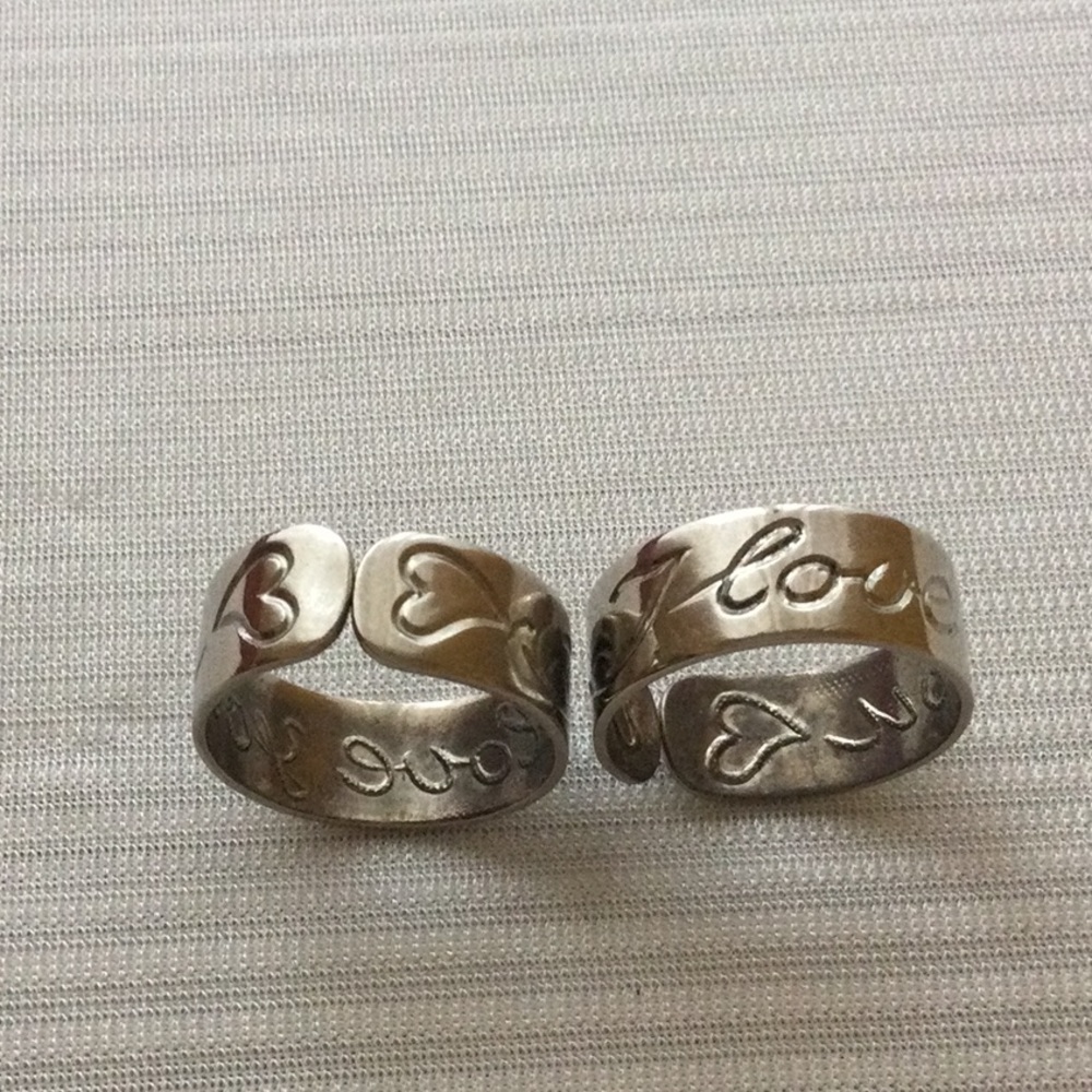 Vintage I Love You Rings